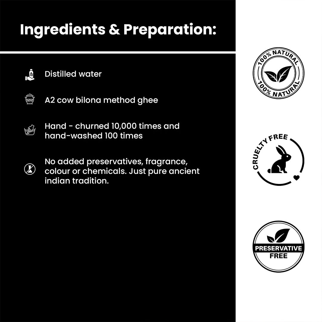 Just One Skin Ghrita